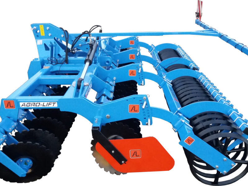 Brona talerzowa hydraulicznie składana zawieszana 4,0m - 6,0m Blue Power Agrolift