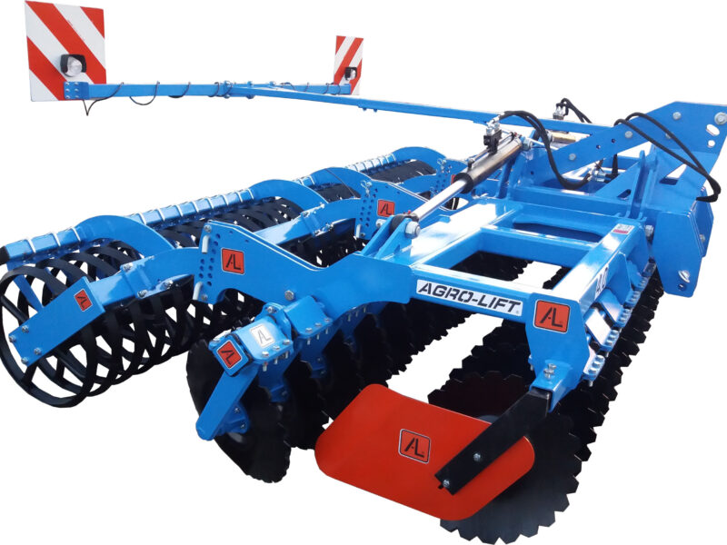 Brona talerzowa hydraulicznie składana zawieszana 4,0m - 6,0m Blue Power Agrolift