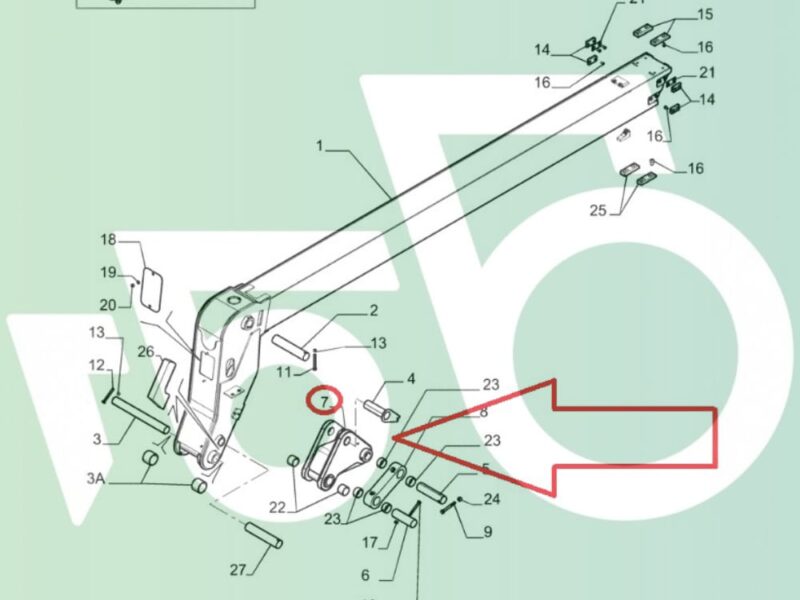 Łącznik adaptacji Kiwak Manitou MLT 845