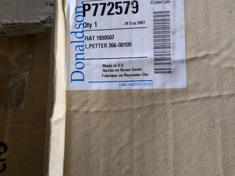 Zestaw filtrów powietrza Donaldson P772579, P775300