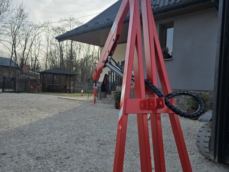 Ładowacz podnośnik na TUZ Big-Bag do kłod drewna nowy solidny chwytak do kłód