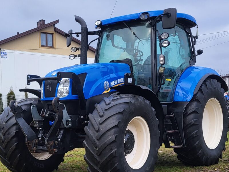 New holland t6. 175, Miękka oś, Klima, pneumatyka z Niemiec