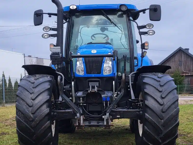 New holland t6. 175, Miękka oś, Klima, pneumatyka z Niemiec
