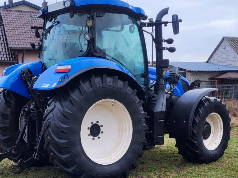 New holland t6. 175, Miękka oś, Klima, pneumatyka z Niemiec