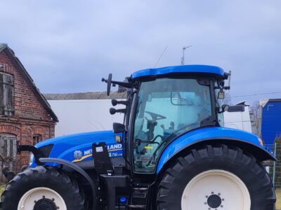 New holland t6. 175, Miękka oś, Klima, pneumatyka z Niemiec