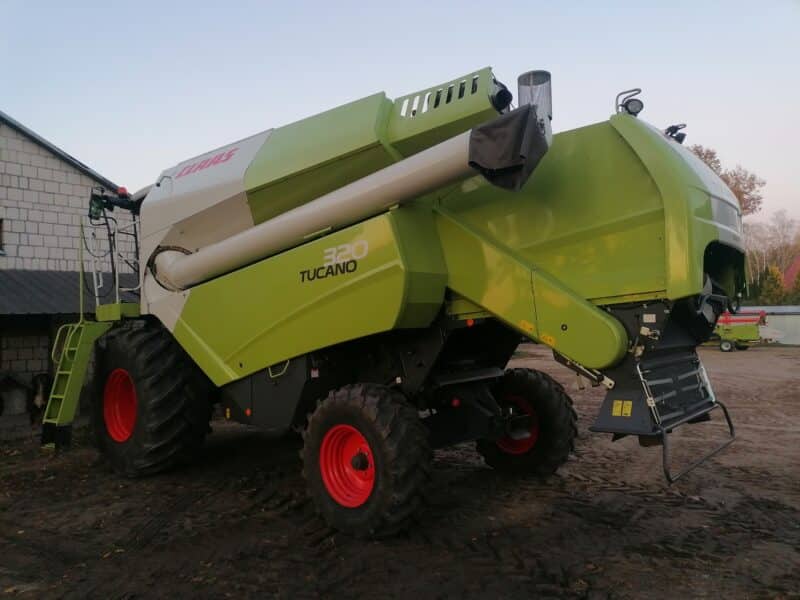 Kombajn Claas tucano 320 420 440 2015r new holland john deere fendt case