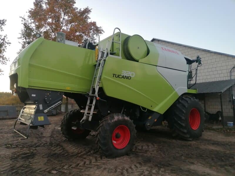 Kombajn Claas tucano 320 420 440 2015r new holland john deere fendt case