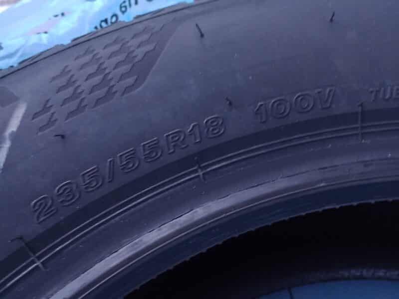Nowe opony letnie BRIDGESTONE 235/55/18