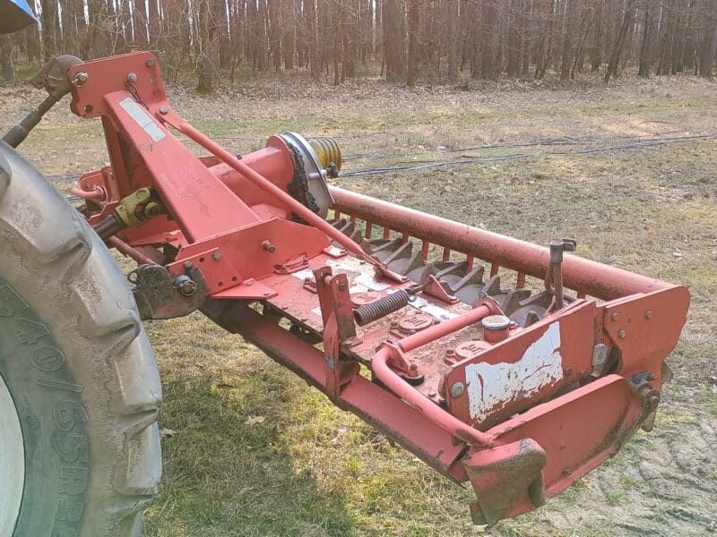 Brona aktywna wirowa Lely 3 m wał packer, kuhn, amazone, sulky, kverneland