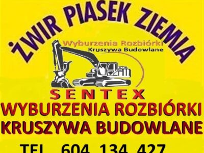 wywóz gruzu Olsztyn odbiór gruzu ziemi w Olsztynie z załadunkiem BDO transport odpatów budowlanych KPO