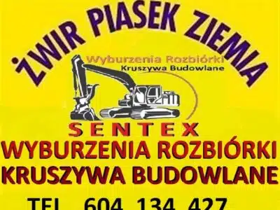 wywóz gruzu Olsztyn odbiór gruzu ziemi w Olsztynie z załadunkiem BDO transport odpatów budowlanych KPO
