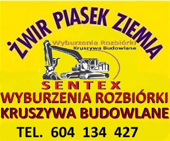 wywóz gruzu Olsztyn odbiór gruzu ziemi w Olsztynie z załadunkiem BDO transport odpatów budowlanych KPO