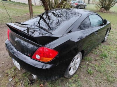 Hyundai Coupe 2.7 V6 GT wersja USA TIBURON 2004r , wysoki spoiler !!!