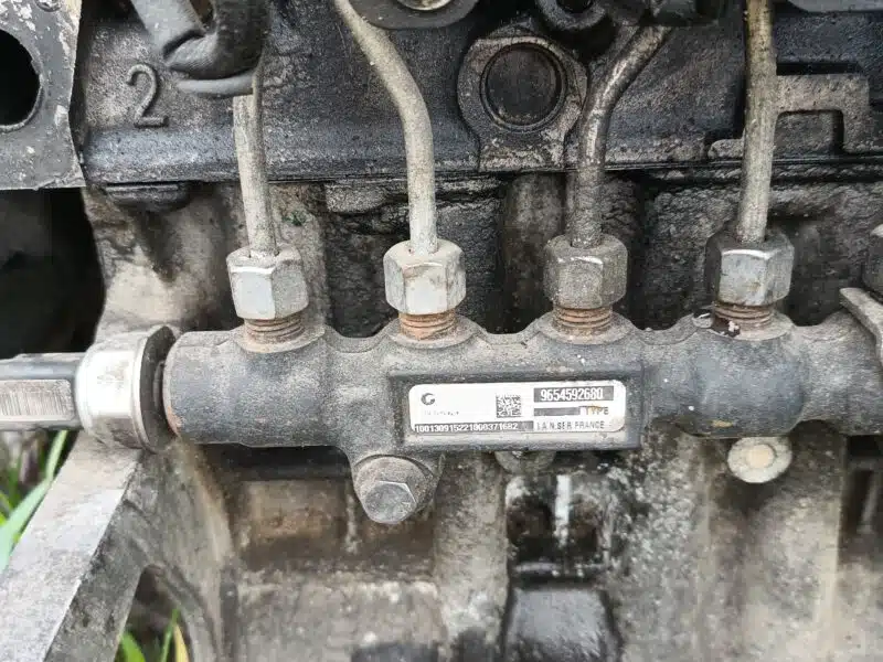 Wtryski głowica ford focus 1.6 TDCi silnik