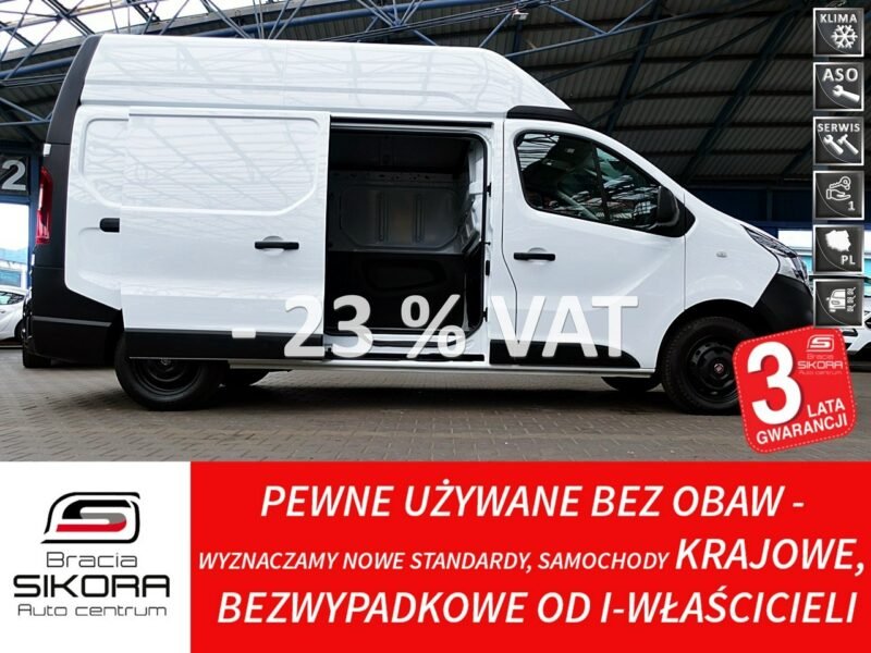 Fiat Talento Wysoki i Długi MAXI TYLKO 64tyś KM 3Lata GWAR. Kraj 1WŁ Bezwypad F23%