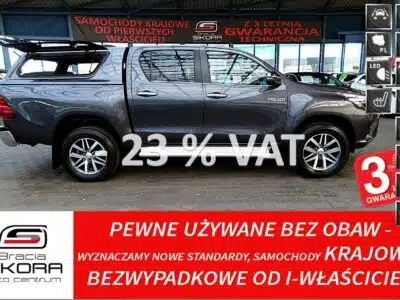 Toyota Hilux AUTOMAT+Navi Tylko 56 TYŚ KM GWARANCJA 1WŁ Kraj Bezwypad 4x4 SR5 F23% VII (2005-)