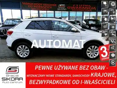 Volkswagen T-Roc AUTOMAT 150km Panorama+Led GWARANCJA FABRYCZNA 1wł Kraj Bezwyp. F23%