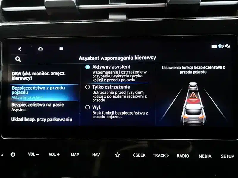 Hyundai Tucson 4x4 EXECUTIVE 180KM ACC+FUllLED Automat 7DCT 48V 1WŁ Kraj Bezwyp F23% IV (2020-)