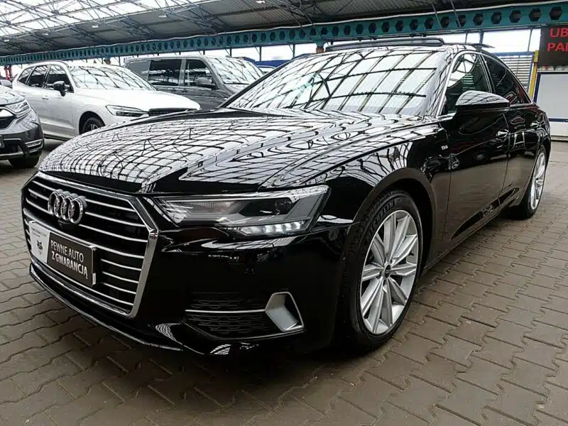 Audi A6 S-Line 40TDI QUATTRO 204KM PANORAMA Gwarancja I-wł Kraj Bezwypad F23% C8 (2018-)