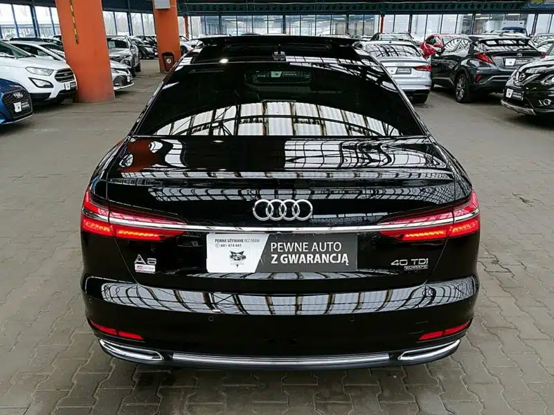 Audi A6 S-Line 40TDI QUATTRO 204KM PANORAMA Gwarancja I-wł Kraj Bezwypad F23% C8 (2018-)