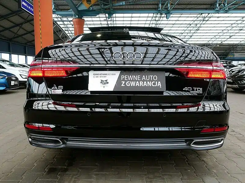 Audi A6 S-Line 40TDI QUATTRO 204KM PANORAMA Gwarancja I-wł Kraj Bezwypad F23% C8 (2018-)