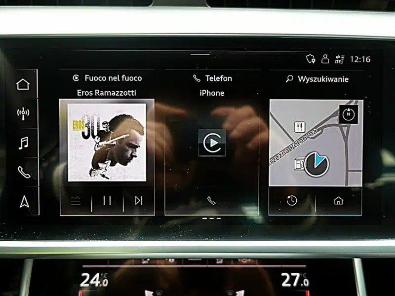 Audi A6 S-Line 40TDI QUATTRO 204KM PANORAMA Gwarancja I-wł Kraj Bezwypad F23% C8 (2018-)