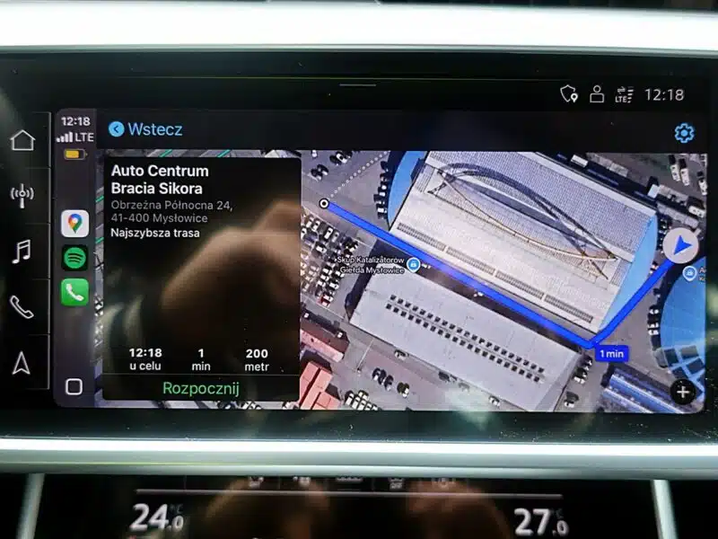 Audi A6 S-Line 40TDI QUATTRO 204KM PANORAMA Gwarancja I-wł Kraj Bezwypad F23% C8 (2018-)