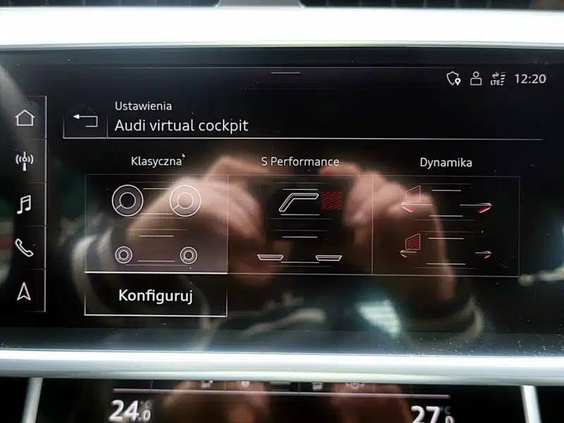 Audi A6 S-Line 40TDI QUATTRO 204KM PANORAMA Gwarancja I-wł Kraj Bezwypad F23% C8 (2018-)