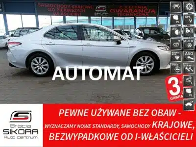 Toyota Camry SKÓRA+El.Fotele GWARANCJA DynamicForce BI-Led+ACC 1wł Kraj Bezwyp F23% IX (2018-)