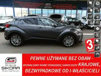 Toyota C-HR EXECUTIVE Led+ACC+Skóra+NAV GWARANCJA Kraj Bezwypad 1wł 1.8Hybrid F23%