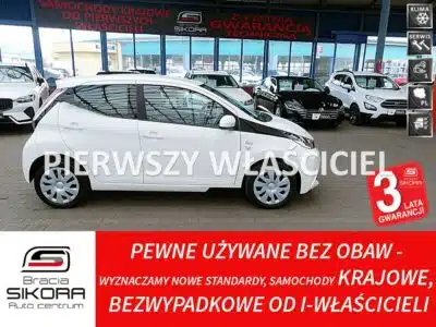 Toyota Aygo TYLKO 48 TYŚ KM 5-Drzwi LED+Tempomat GWARANCJA 1WŁ Kraj Bezwypadkowy II (2014-)