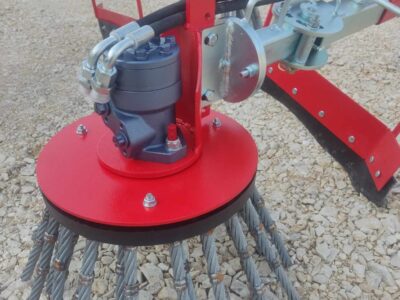 Odchwaszczarka rotacyjna szczotka do chwastów hydrauliczna nowa solidna