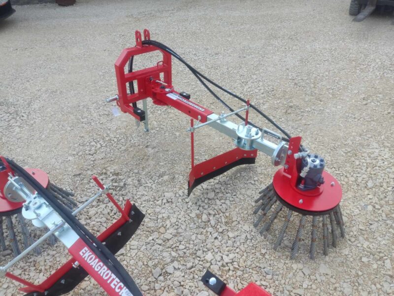 Odchwaszczarka rotacyjna szczotka do chwastów hydrauliczna nowa solidna