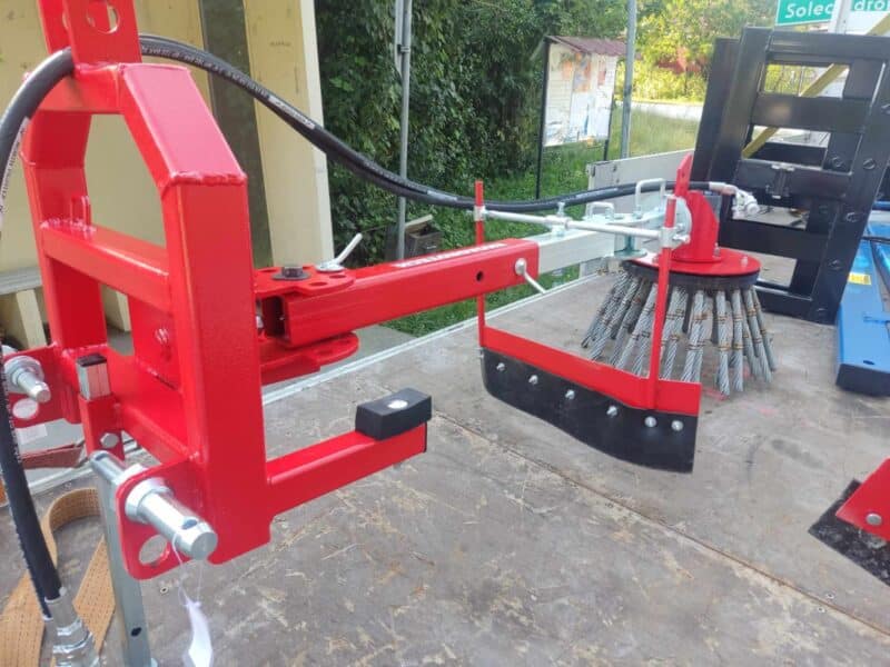 Odchwaszczarka rotacyjna szczotka do chwastów hydrauliczna nowa solidna