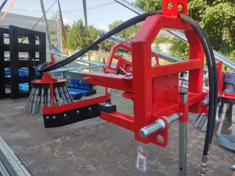 Odchwaszczarka rotacyjna szczotka do chwastów hydrauliczna nowa solidna