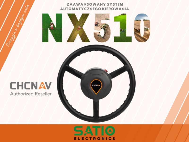 NAWIGACJA ROLNICZA | RTK 2,5 cm | section control | ISOBUS | CHCNAV NX510 SE