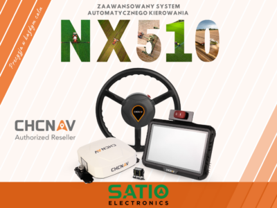 NAWIGACJA ROLNICZA | RTK 2,5 cm | section control | ISOBUS | CHCNAV NX510 SE