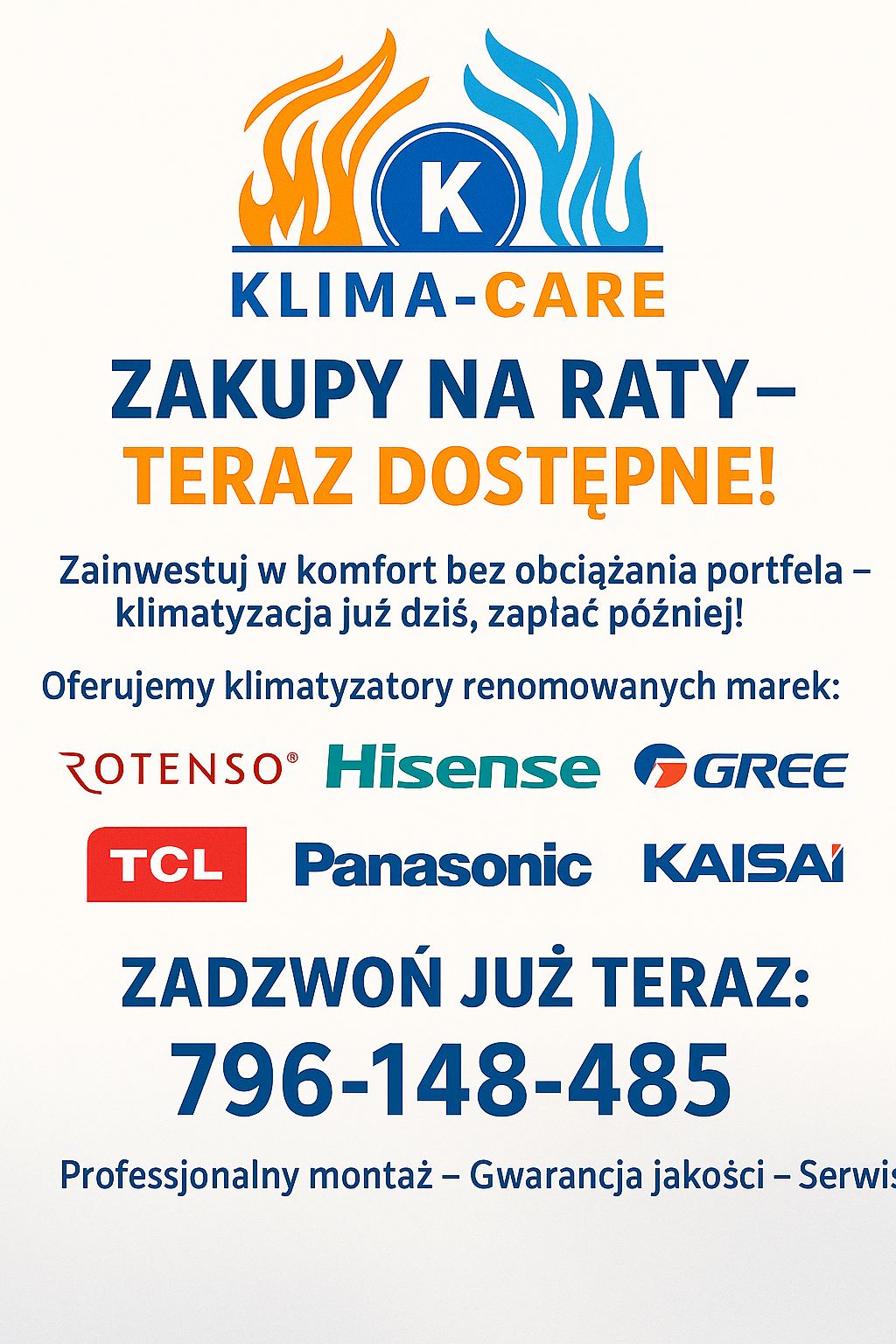 Klimatyzacja do domu I biura
