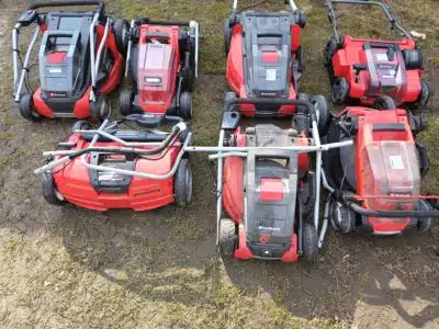 Pakiet kosiarek Aku 18v Einhell sprawne i do naprawy