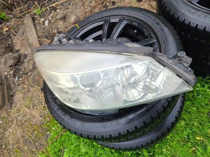 Mercedes w204 reflektory Europa komplet