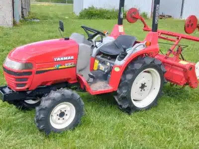 Traktorek 4x4 yanmar wspomaganie rewers ciągniczek ogrodniczy glebogryzarka ciągnik jak Kubota John c330