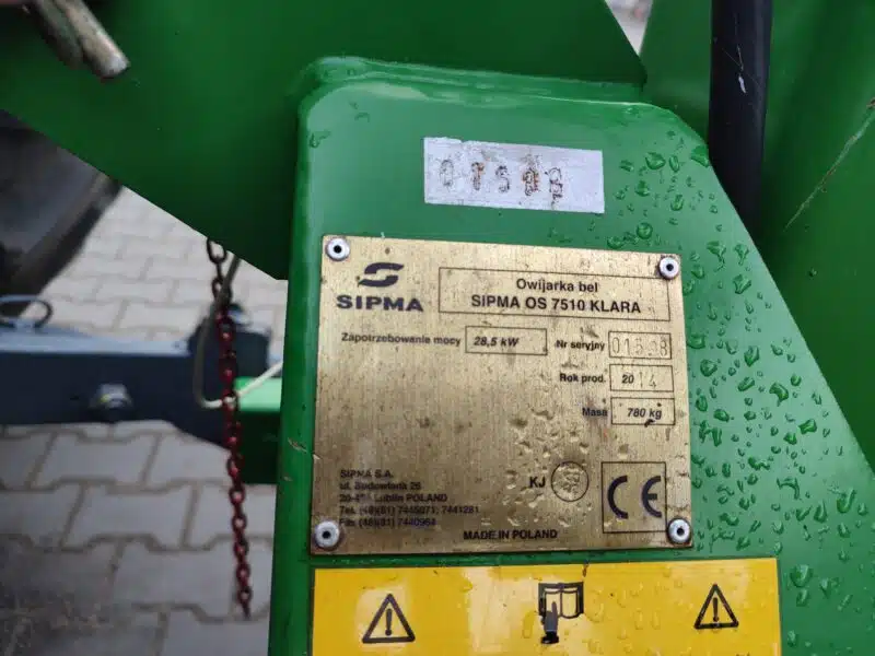 Owijarka Sipma OS 7510KLARA