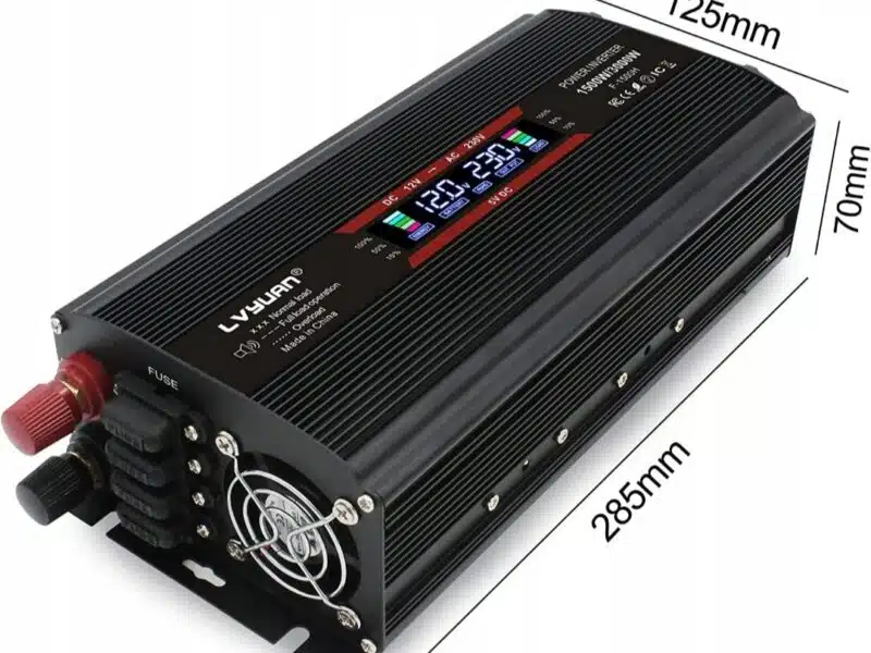 Przetwornica Prądu Napięcia LVYUAN 12V 230V 3000W