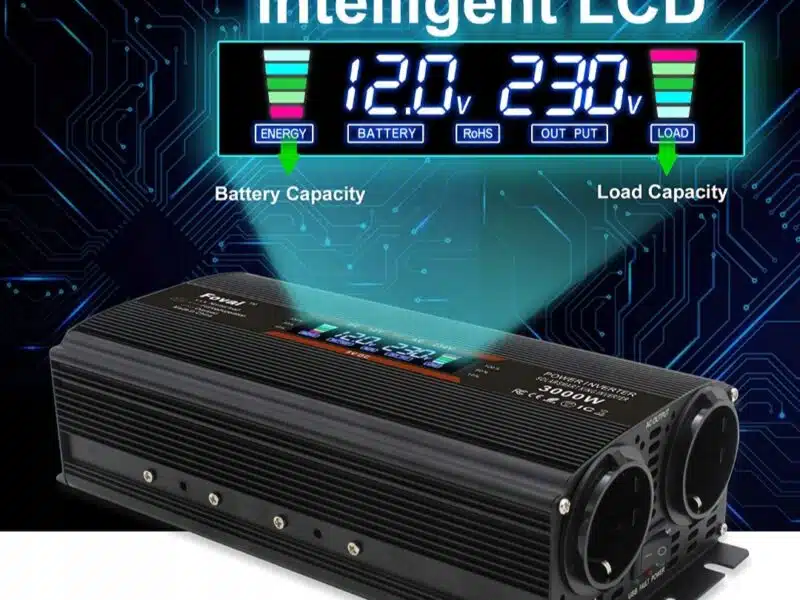 Przetwornica Prądu Napięcia LVYUAN 12V 230V 3000W