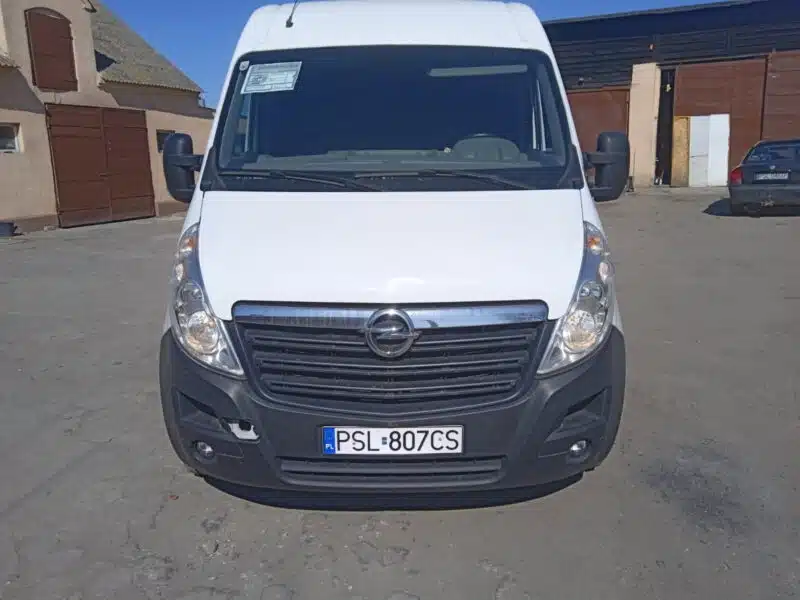 Movano (master) tył napęd klima