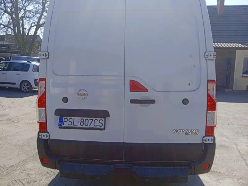 Movano (master) tył napęd klima