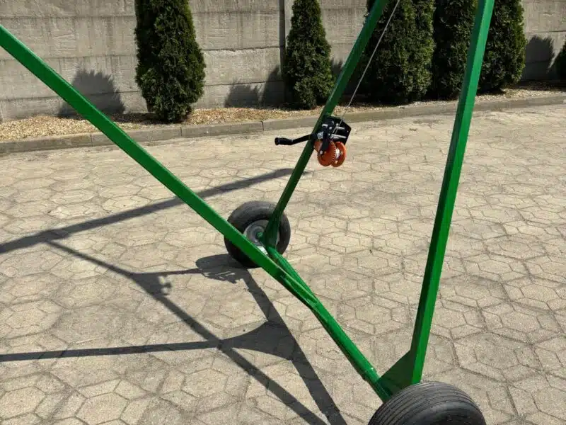 Przenośnik ślimakowy koszowy żmijka 200mm z koszem 4 metry .5kw