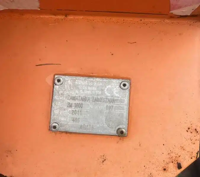 Zamiatarka zawieszana Agata Pronar ZM 1600