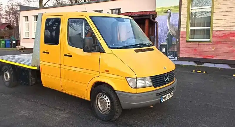 auto-lawetę sprintera 312