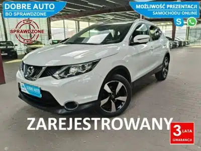 Nissan Qashqai 1.6 163KM Panorama, Navi, Kamery 360, Grzane Fotele, Hands Free, II (2013-2021)